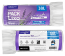 PACK LIXO LAVANDA 030 LITROS 59X62 FD 10X30 UN