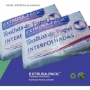MP - TOALHA INTERFOLHA EXTRUSA BRANCO-1 20X20 - PT.1000FLS