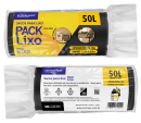 PACK LIXO 050 LITROS PRETO 63X80 FD 10X50 UN