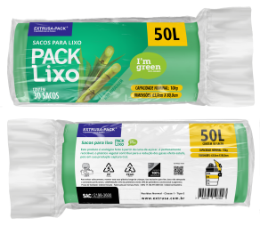 SACO DE LIXO IM GREEN 50 LITROS VERDE (63X80 CM) – FARDO COM 10 ROLOS (30 UND POR ROLO) SACO DE LIXO IM GREEN 50 LITROS VERDE (63X80 CM) – FARDO COM 10 ROLOS (30 UND POR ROLO)
