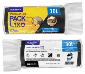 PACK LIXO 030 LITROS PRETO 59X62 FD 10X50 UN PACK LIXO 030 LITROS PRETO 59X62 FD 10X50 UN