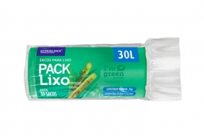 SACO DE LIXO IM GREEN 30 LITROS VERDE (59X62 CM) – FARDO COM 10 ROLOS (30 UND POR ROLO) SACO DE LIXO IM GREEN 30 LITROS VERDE (59X62 CM) – FARDO COM 10 ROLOS (30 UND POR ROLO)