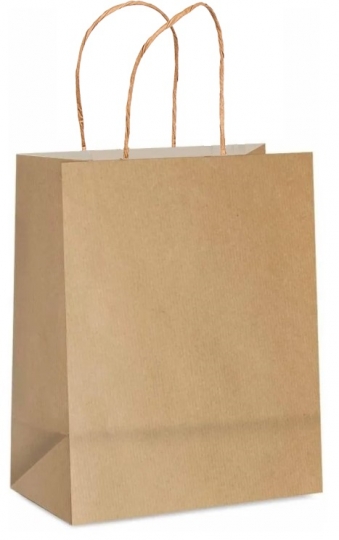 MP - SACOLA DE PAPEL 18 X 10 X 27 (PP1) - PT.100UN