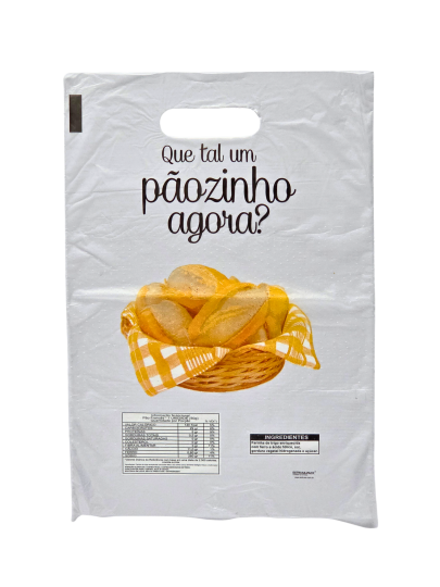 SACO MICROPERFURADO PAES 25 X 35 - MILHEIRO
